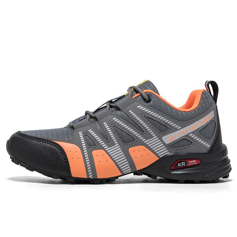 Men's Stylish, Lightweight, Breathable Outdoor Shoes - Casual and Trendy, Large Size Hiking and Mountaineering Footwear.