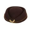 Stewardess Hat Beret Hat Women Air Hostesses Hat Party Cosplay Formal Uniform Caps Accessory Party Hats Costume