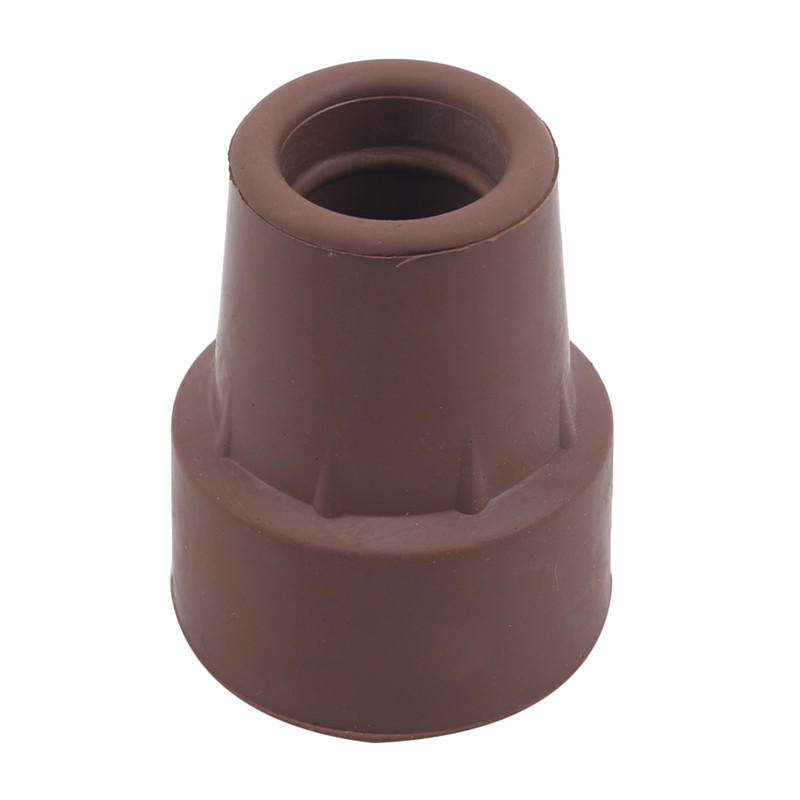 19mm Rubber Pole Cap Walking Stick Crutch Cane Bottom Pads CoverElderly Cane Anti Slip Foot Pad Trekking Pole Cane Accessories