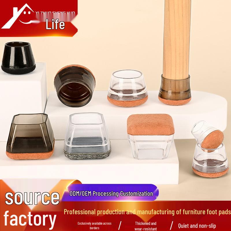 Silicone Chair and Table Leg Covers - Silent, Non-Slip Protection for Furniture