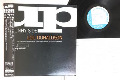 LP Record LOU DONALDSON - Sunny Side Up K18P9236 BLUE NOTE 1983 Japan Obi Jazz Used