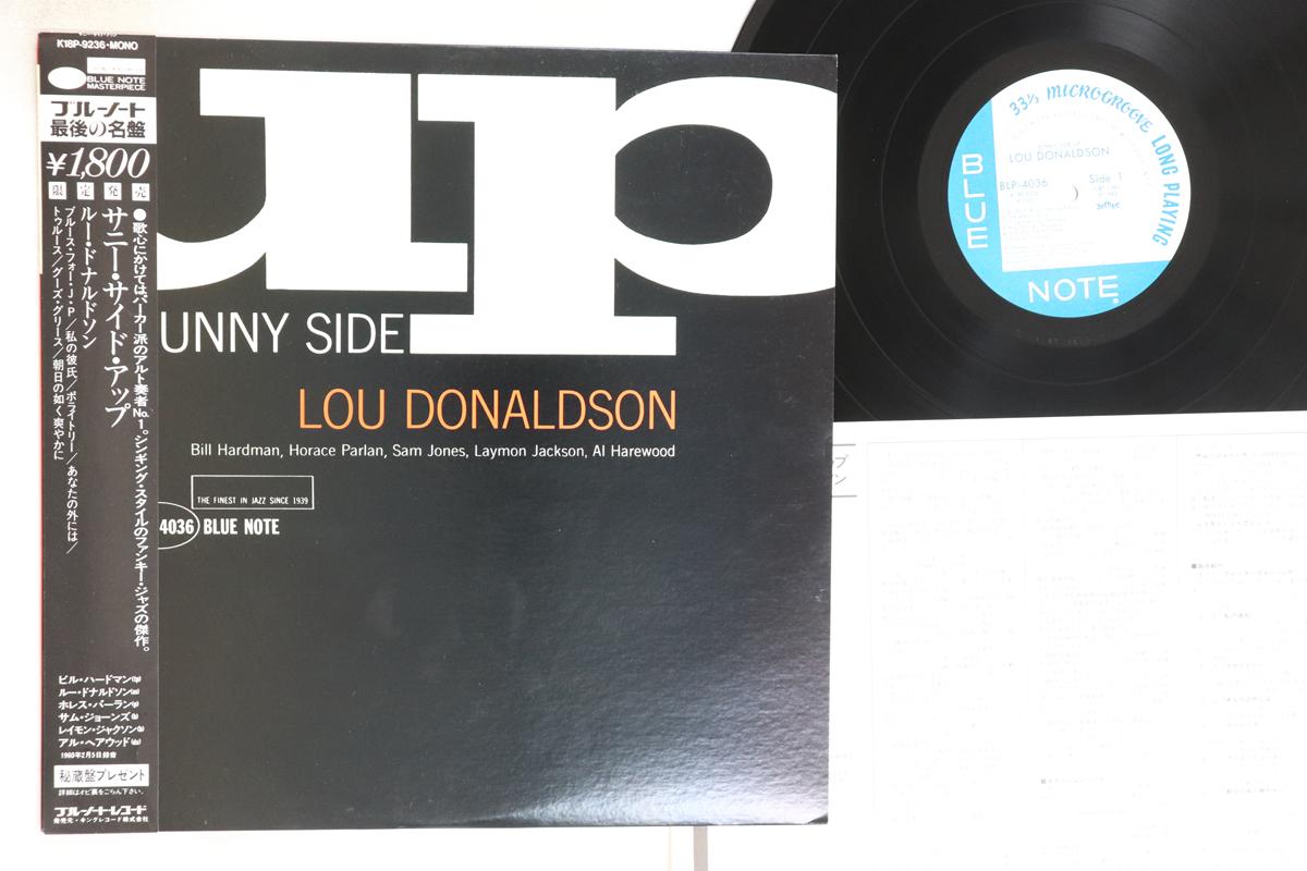 

LP Record LOU DONALDSON - Sunny Side Up K18P9236 BLUE NOTE 1983 Japan Obi Jazz Used