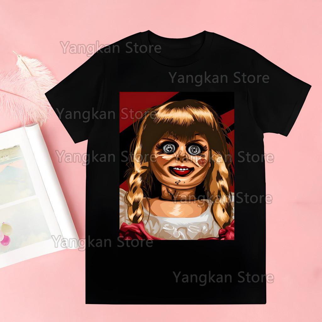 Annabelle Tops Summer Tops Graphic Tees Women Tshirt Clothes Girl T Shirt Drop Shipping