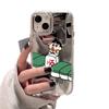 For Honor Magic7Pro Mirror Phone Case with Stand, Ultra Thin Chain Hanging Rope Integrated Shell, Mirror Material