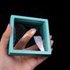 Colorful 3D Floating Picture Frame Shadow Box Jewelry Display Stand Ring Pendant Holder Protect Jewelry Stone Presentation Case