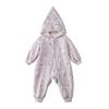 Baby Hooded Windproof Jumpsuit Romper for Spring & Autumn