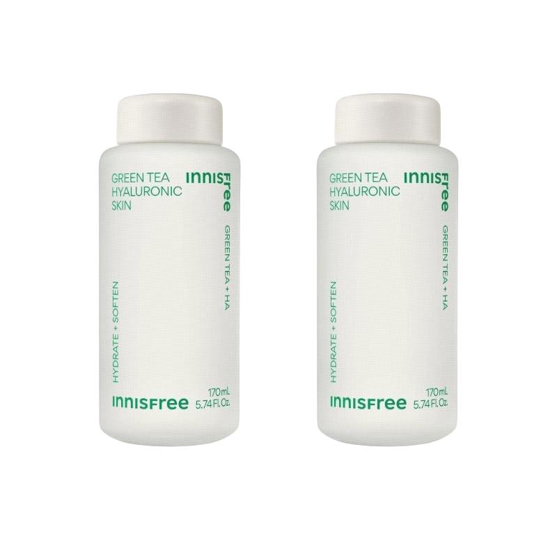 Innisfree lotion moisturizing Green tea hyaluronic acid lotion-170ml2 зелёный