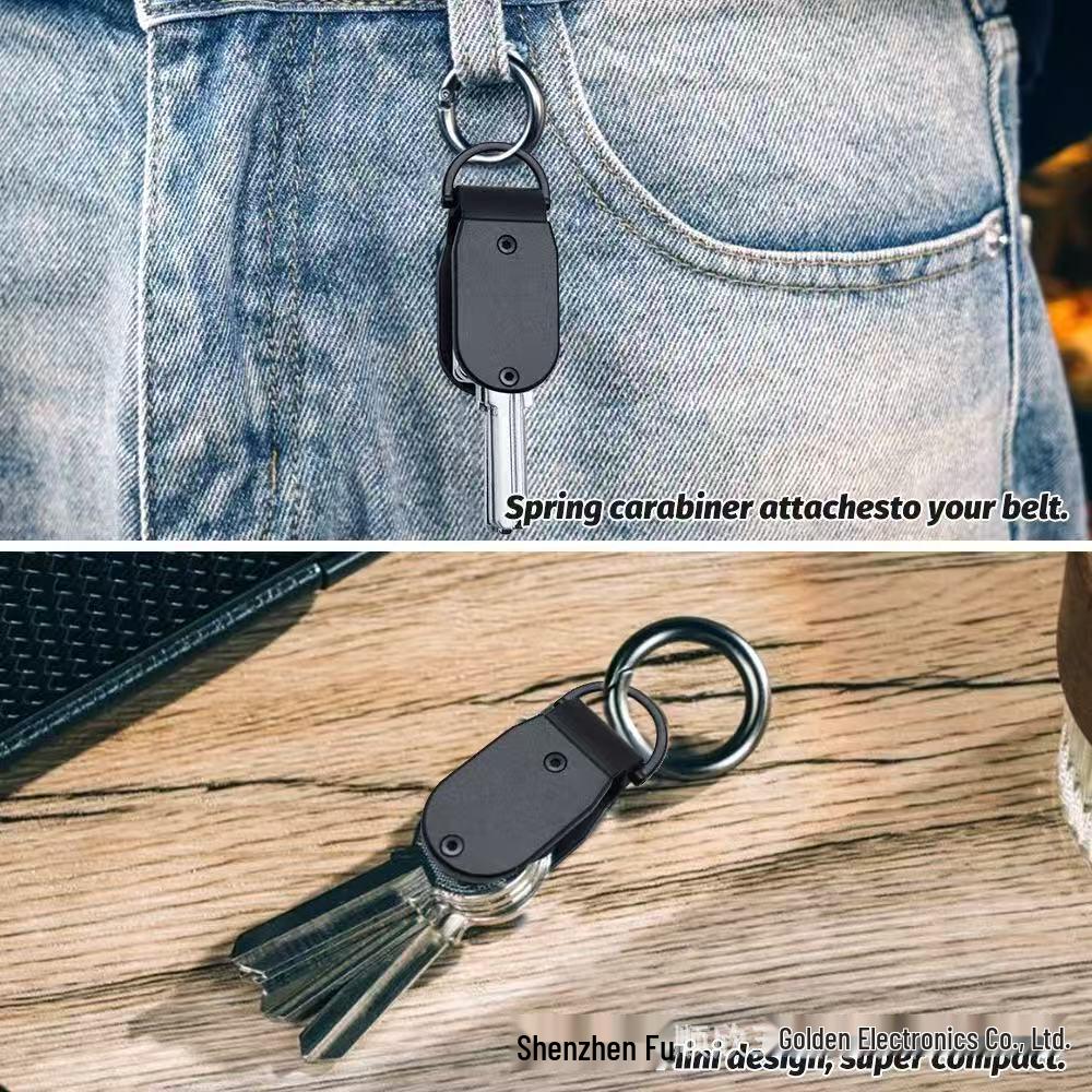 International Mini Portable Multifunctional Key Holder – Creative Design, Fits Any Key Length