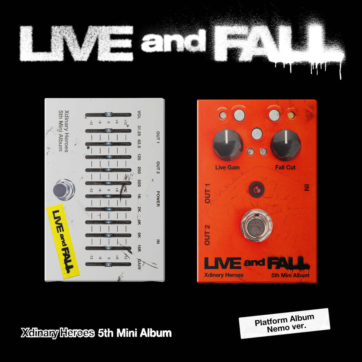 

Xdinary Heroes - 5th Mini Album: LIVE and FALL [Platform] [1 out of 2 randomly sent]