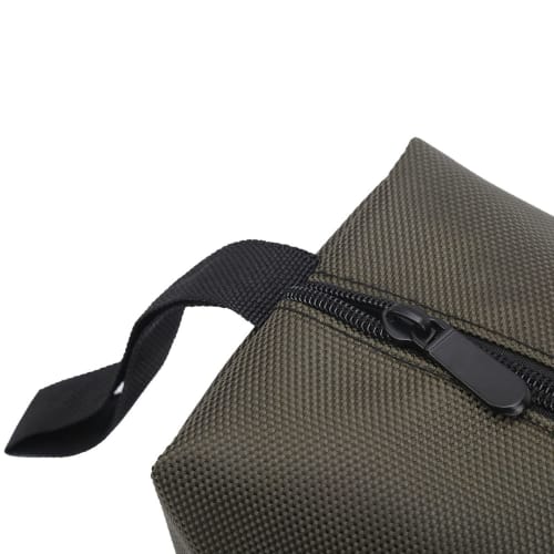 Waterproof Electrician Tool Bag, 1680D Thick Oxford Cloth Tool Kit Storage Bag, Tool Hardware Organizer, 300 x 100 x 100mm (Green)