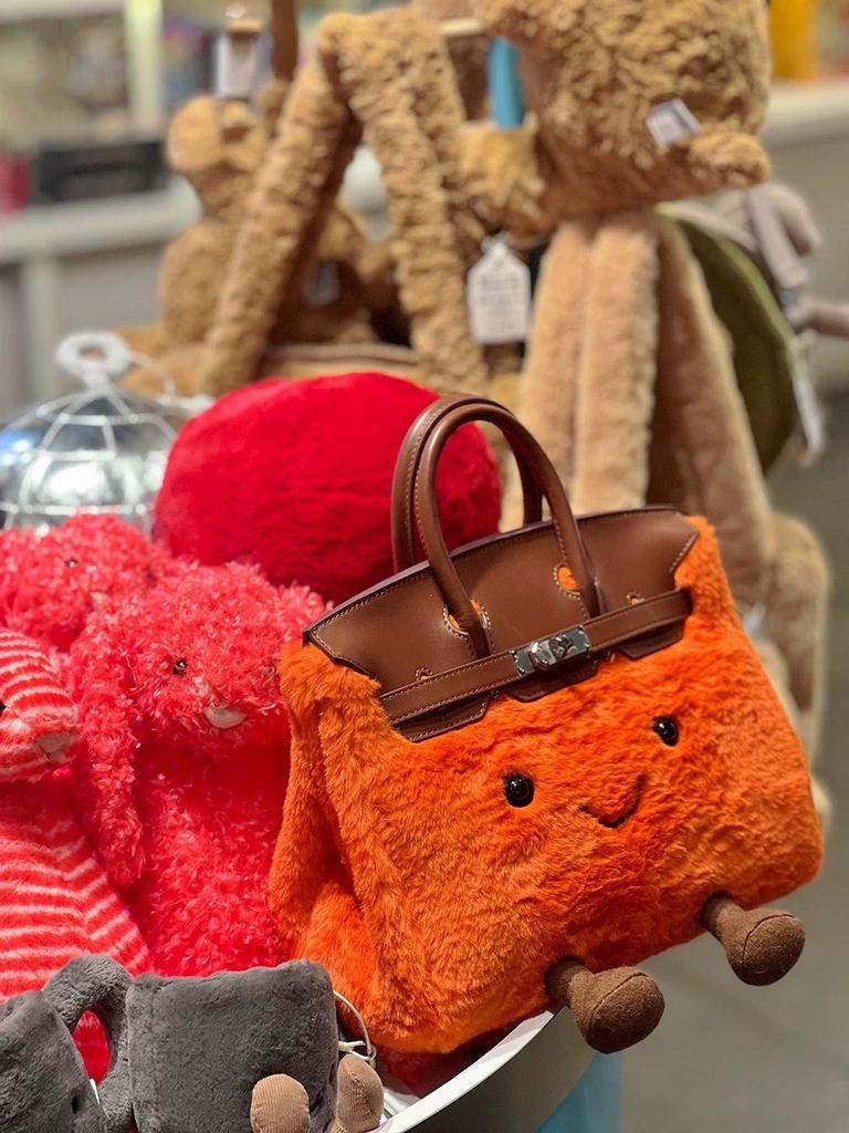 Jellycat Roztomilá nadýchaná platinová panenka Crossbody Elf Kabelka