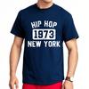 Big Size Summer Man tshirt Hip Hop 1973 New York Short Sleeve Soft Oneck Tshirt Men Tshirt Funny tshirt Round Neck Tee