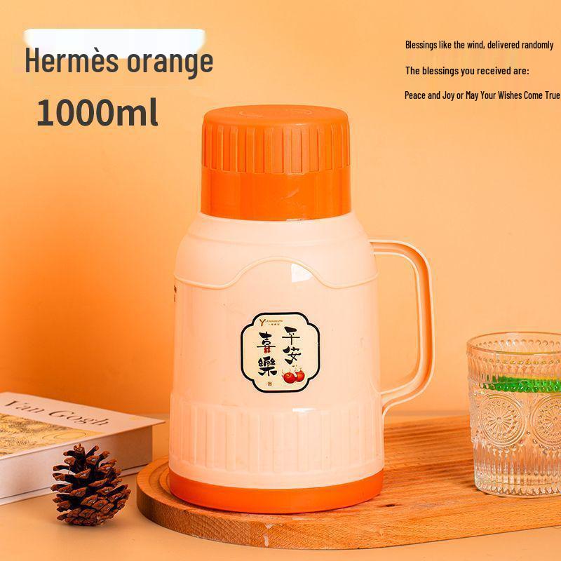 Large Capacity Insulated Thermos Flask for Home & Dormitory Use - New Long-Lasting Model