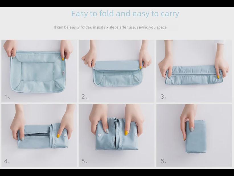 Cross-Border 8-Piece Travel Storage Bag Set for Organized Packing