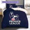 Premier League Pattern Bedding Quilt Set  Home Decoration  Gift (1 * Duvet Cover + 2 * Pillowcase  Without Core)