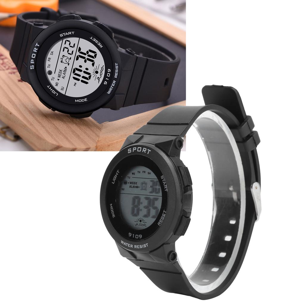 Fashionable Digital Watch Luminous Lights Waterproof Electronic Watches for Children