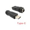 Plug Type-C Power Adapter DC Power Adapter DC5.5x2.1mm To Type C Connector DC Power Plug Converter