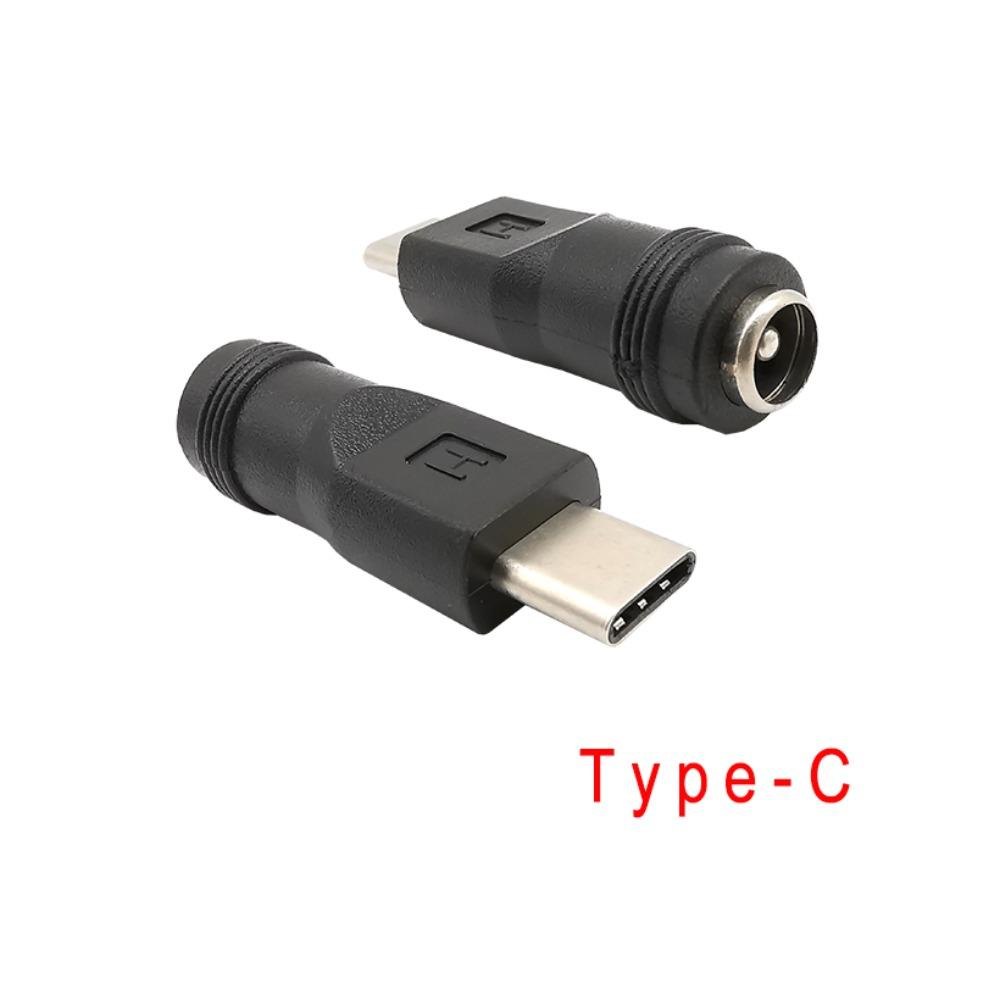 Plug Type-C Power Adapter DC Power Adapter DC5.5x2.1mm To Type C Connector DC Power Plug Converter
