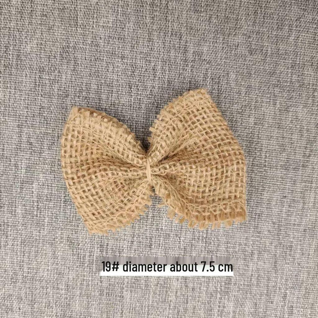 Coș cu flori din in făcut manual: Decor pălărie cu fundă trandafir 3D pentru bricolaj și activități artizanale pentru grădiniță