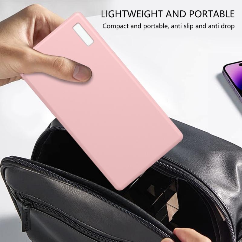 Precise Fit Silicone Cover Design for 12000mAh 66W Powerbank Shell Sleeves Ensuring Secure Holding Without Tools