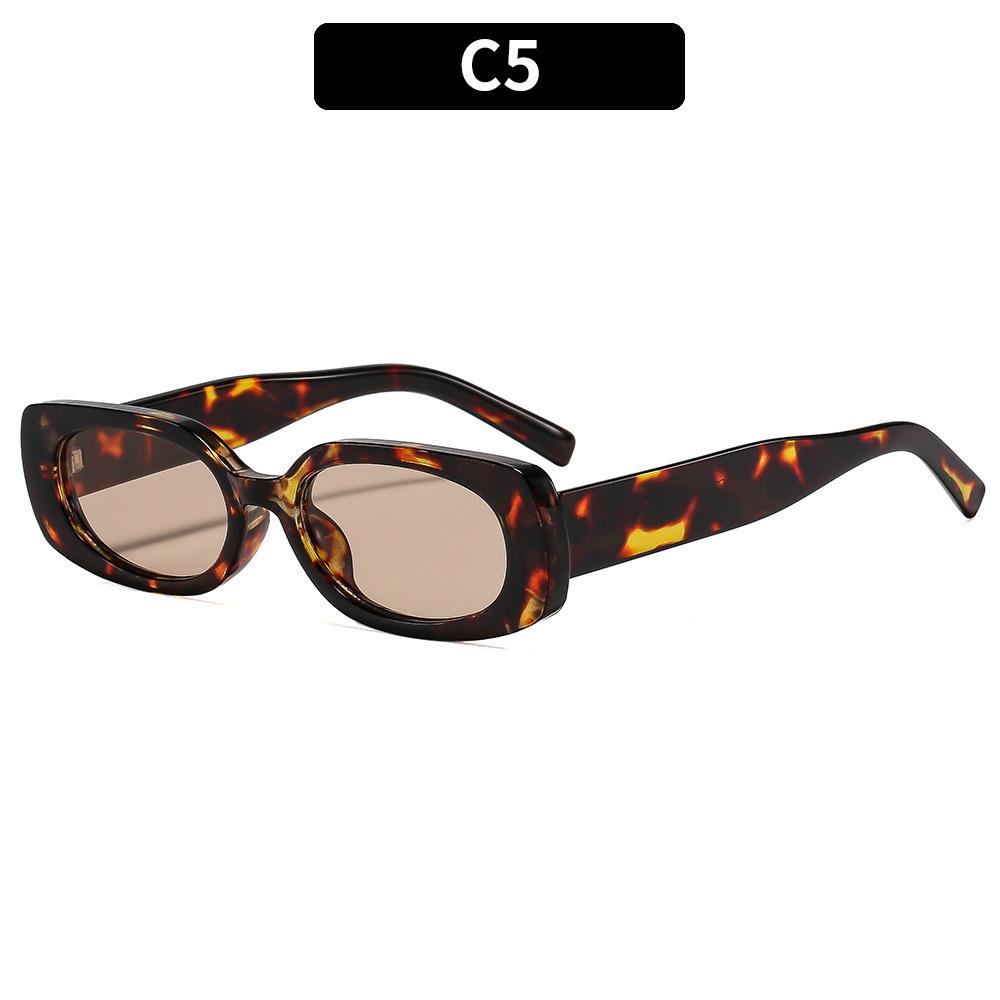 New fashion small frame square sunglasses versatile street shot personalized Internet celebrity sunglasses high sense Spice Girl
