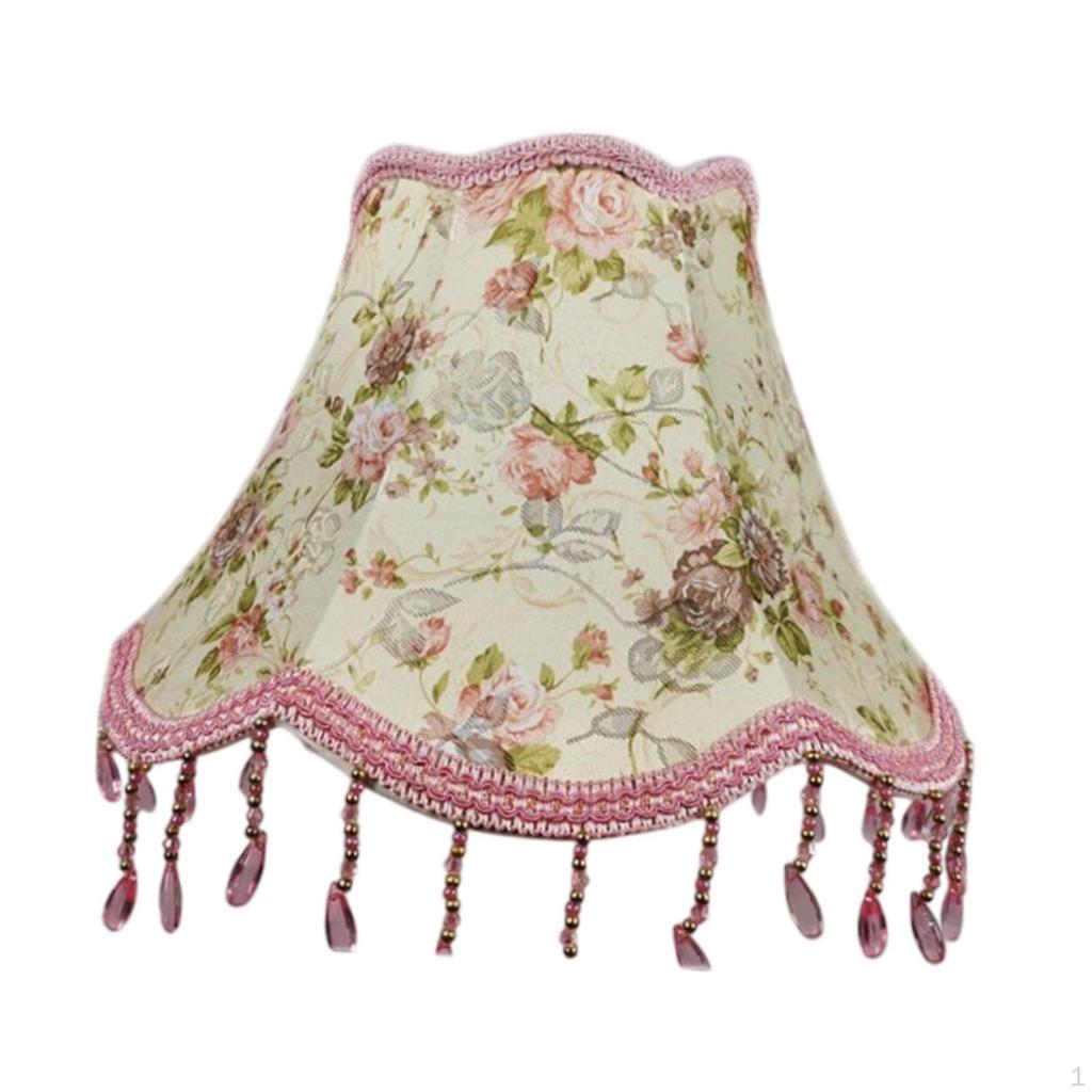 Cloth Lamp Shade Fabric Lampshade Table Lamp/Floor Replacement Lightweight Home Decoration