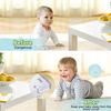 4-12PC L-shaped Table Protectors Corner Baby Safety Soft Rubber Anti-collision Strip Transparent Anti Collision Soft Guard