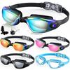 Panda Swimming Goggles Professional Waterproof Swimming Goggles Anti Fog 100% UV Protection Without Leakage Suitable for Adult M