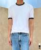 Yuping [Gold Label #2Nd Generation] Complete Semi Muscle Fit Ringer T-Shirt