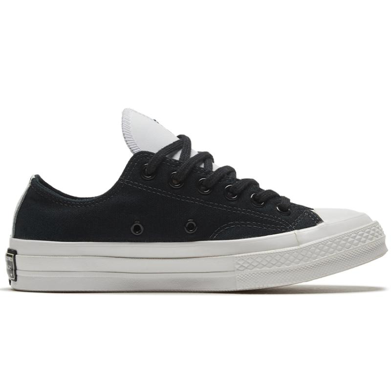 Converse 1970s Comfortable Everyday Low-Top Canvas Shoes Unisex White & Black