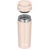 [Dishwasher safe model] Thermos Water Bottle Vacuum Insulated Mobile Tumbler with Carry Handle 420ml Beige Pink JOV-420 BEP