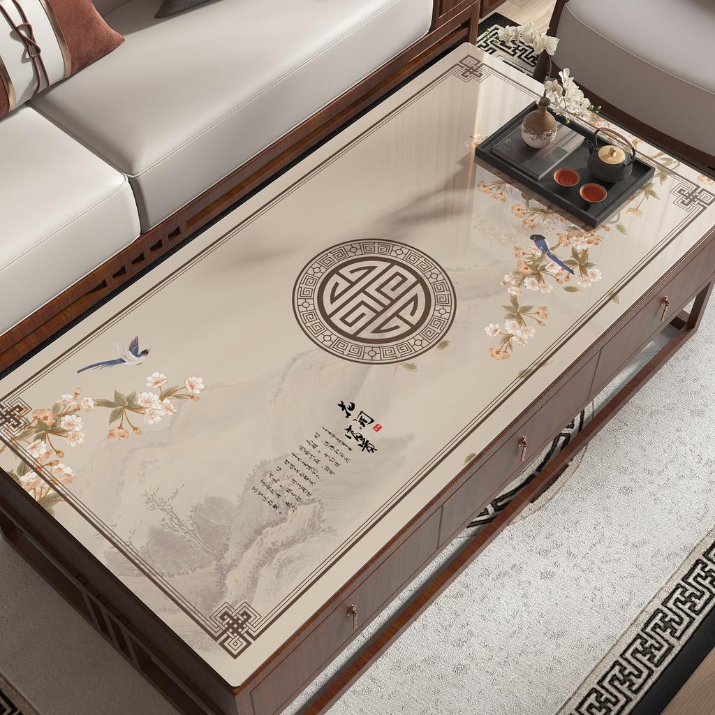 Living Room Coffee Table Mat Tablecloth Light Luxury Premium Dining Table Tabletop Mat
