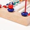 Ahşap Boncuk Labirent Oyuncak İnce Motor Becerileri Eğitici Okul Öncesi Öğrenme Hayvan Boncuklu Roller Coaster Çember Oyuncak Küçük Çocuklar Erkek Kız Hediye