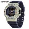 Sanda Unisex Luminous Sports Watch: Trendy, Waterproof, and Ideal for High School Students