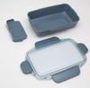 OSK Bento Lunch Box with Dividers, 750ml, Calm Color, Navy, CMC No.3, Made in Japan, Dishwasher and Microwave Safe, PCD-750