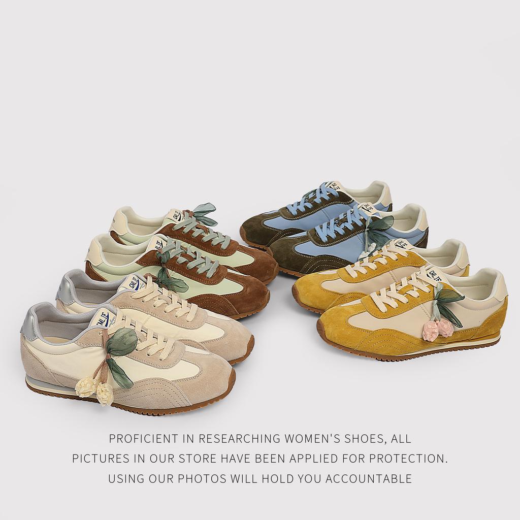 Trend Sports Soft Sole Forrest Gump Casual Shoes Women'S Autumn Breathable Ballet Training Shoes