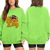 Unisex Lightweight Long Sleeve Neck Pullover with Fashion Print