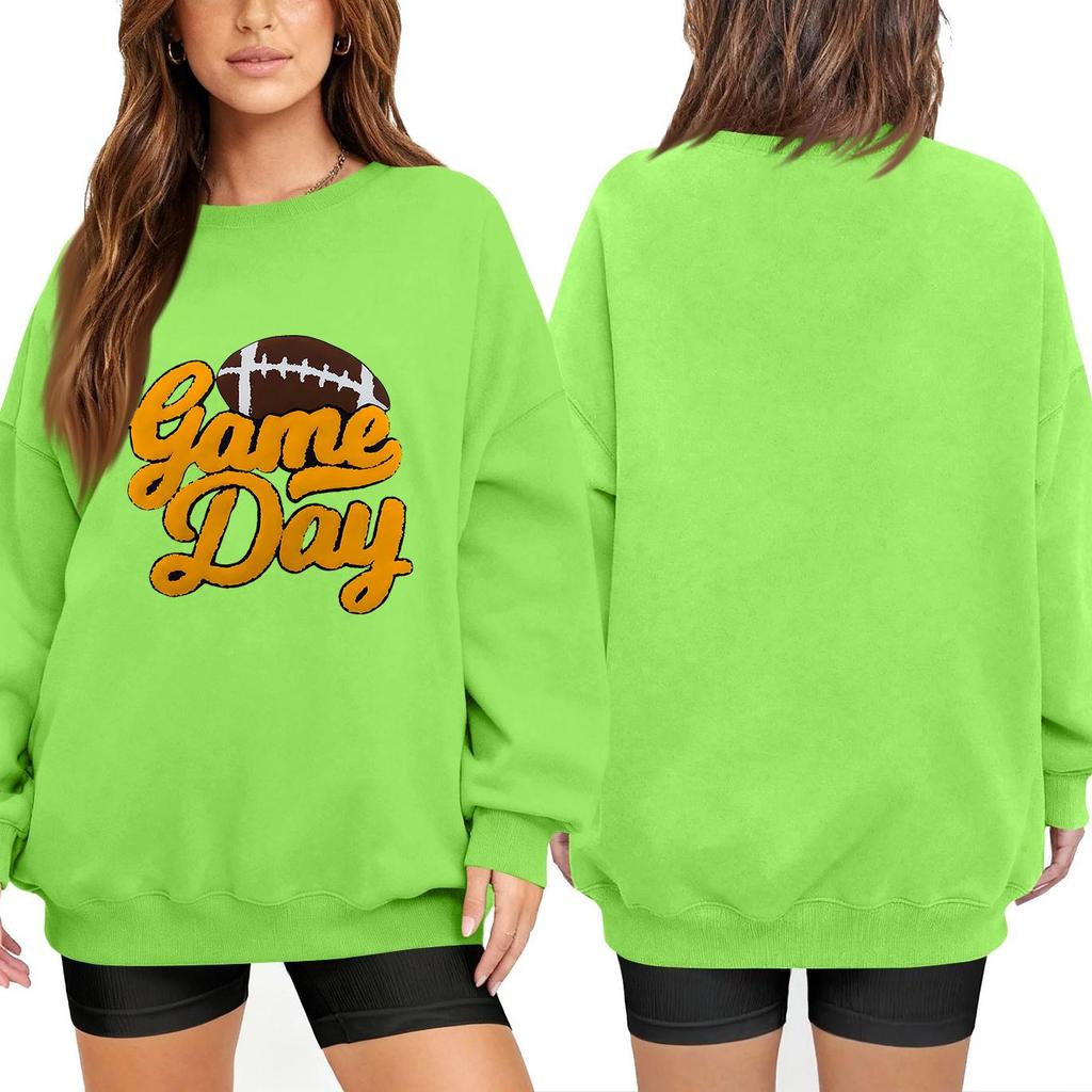 Unisex Lightweight Long Sleeve Neck Pullover with Fashion Print