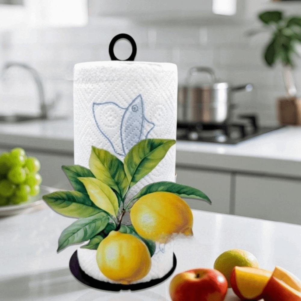 Držák na papírové utěrky Králík Stojan na ubrousky Ovoce Vertikální Stojan na ubrousky na pult