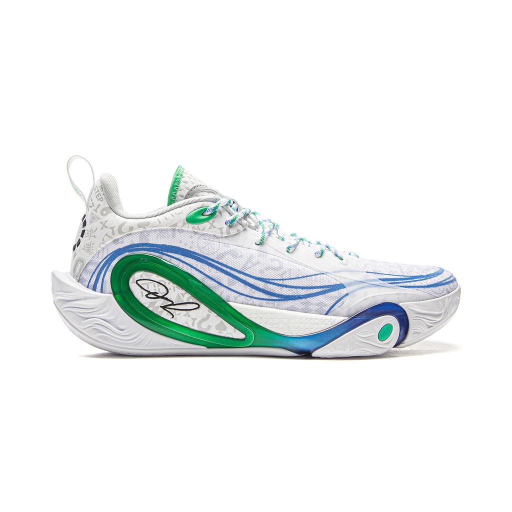 Παπούτσια Μπάσκετ Li Ning DLO1 Ανδρικά Χαμηλά Κανονικά Λευκό/Μικροκρυσταλλικό Γκρι ABPV009-12