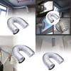 Langlebige Aluminiumfolie und Stahl Küchenabluftkanal Flexibles Dunstabzugsrohr 80mm