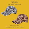 Women's Leopard Print Duckbill Cap - Breathable, Sun Protection for Outdoor Travels