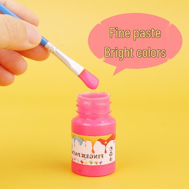 Children's Non-Fading Waterproof Acrylic Oil Paint for Textile, Wall, and Graffiti Art, with Sun Protection