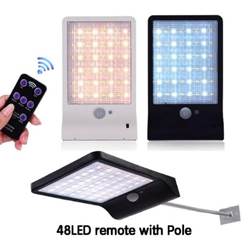 Rechargeable Solar Led Street Light Outdoor Garden Lamp PIR Motion Sensor Night Security Sconce Waterproof IP65 Outdoor Garden