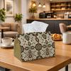 1pc Persian Ethnic Tissue Box Multi-Functional Napkin Dispenser, Two Sizes Available Suitable for Home, Parties, Car Decoration Symmetrical Mandala Fi