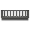 Vidaxl Daybed, Grey, 80X200 Cm, Solid Pine Wood