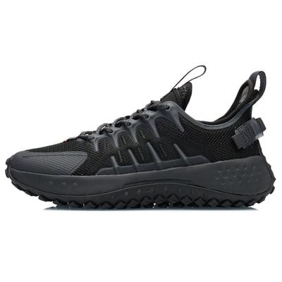 Li Ning CF Spine 2.0 Reflective Trendy Casual Sports Shoes Men Sneakers Black AGLR157-4