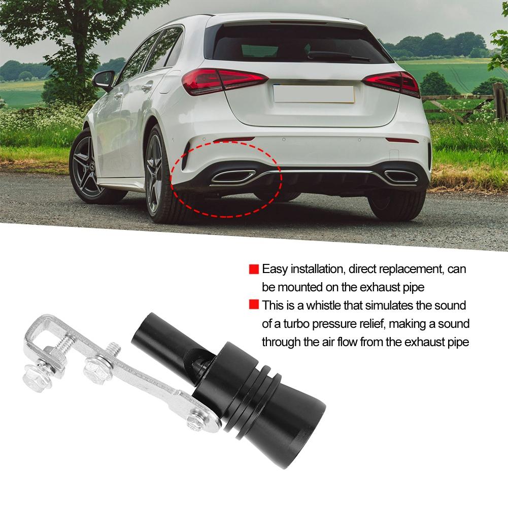 Aluminiumlegierung Turbo Sound Endrohr Auspuffrohr Pfeife Auto Modifiziertes Teil TC XL Schalldämpferrohr Pfeife Auspuffrohr Pfeife