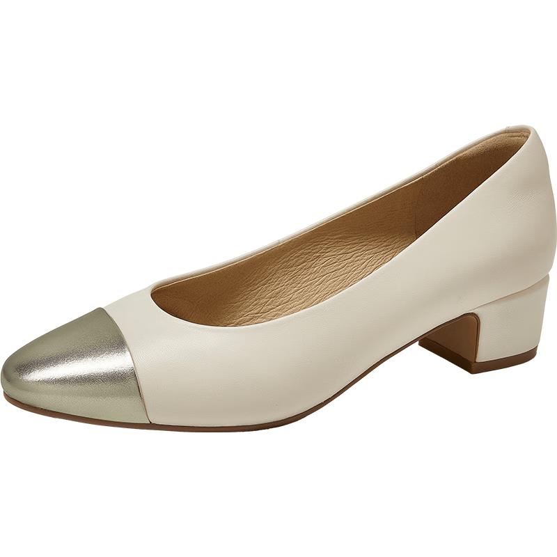 Comely Women s Elegant Block Heel Pumps 35
