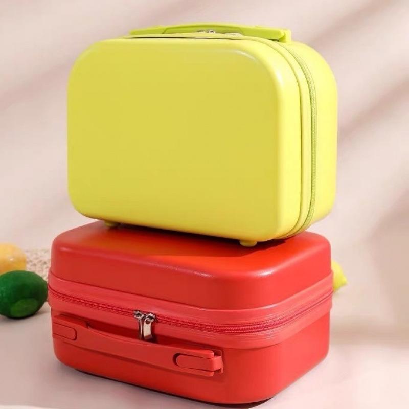 Mini storage portable small case 14 suitcase small suitcase cosmetic bag cute and lightweight cosmetic case